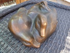 Bronze figur garten - bronze,
