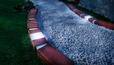 Beeteinfassung Solar, 10-tlg. Kanteneinfassung