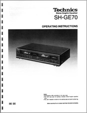 Technics SH-GE70 Graphic