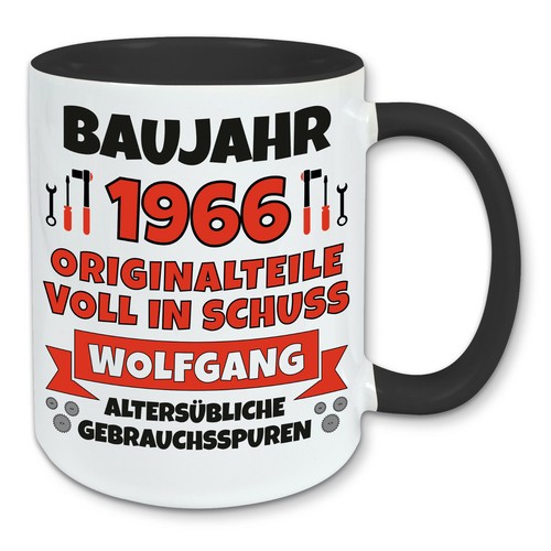 Tasse geburtstag baujahr - tasse,