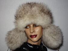 Polarfuchs Pelz Mütze Fuchs Fellmütze Silberfuchs Wintermütze Fox Fur Persianer 