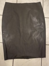 Orsay, Bleistiftrock, Kunstleder, schwarz, Gr.42, Neu