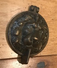 Schwerer Messing Löwenkopf