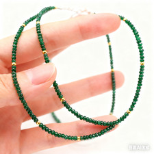 Smaragd-Halskette mit