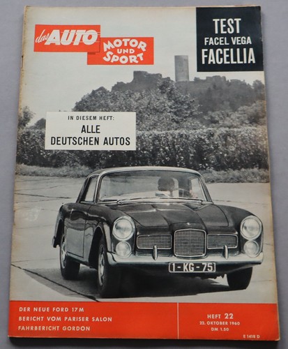 Ams 1960 facel vega - 22/1960,