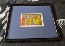 kleines HUNDERTWASSER Bild mit