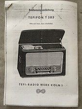 TEFI: Bedienungsanleitung für