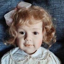 Künstlerpuppe "Hannah" von Sissel Skille  , Inkl.Zertifikat 