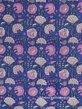 Indischer Blauer Und Rosa