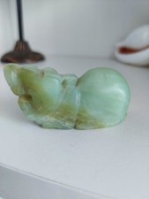 Natürliche Jade geschnitzte chinesische Reichtum Beschützer Anhänger Figur💚💫