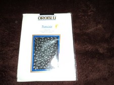 Feinstrumpfhose OROBLU Fantaisie NEU+OVP Gr. II =M schwarz