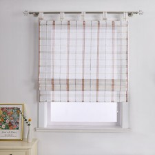 Transparent Raffrollo mit