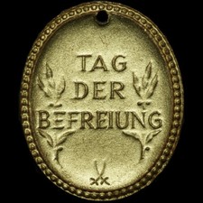 DDR: Porzellan-Medaille 1955