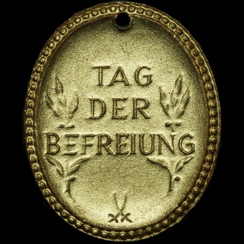 Ddr porzellan medaille - ddr:, 1955