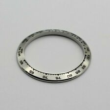 WATCH BEZEL INSERT INLAY STEEL COLOUR COMPATIBLE FOR 40MM  ROLEX  DTONA