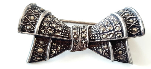 Silber design brosche - °, /