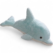Carl Dick Delfin türkis-blau, superweich ca. 78 cm Kuscheltier, Plüschtier