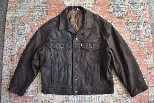 Levis lederjacke vintage - lederjacke, xl