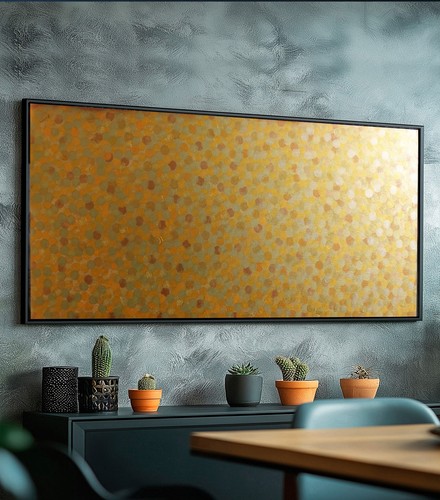 Original acrylgemälde gold - acrylgemälde,
