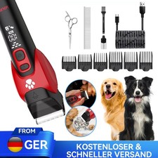 Hunde Schermaschine Hund für Dickes Haar Tierhaarschneidemaschine leise kabellos