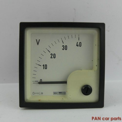 Einbau voltmeter analog 40v - voltmeter,