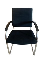 Thonet S74 Freischwinger Schwarz Filzwolle Bauhaus 