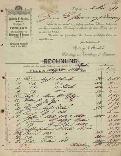Sprössig streubel 1899 - sprössig,