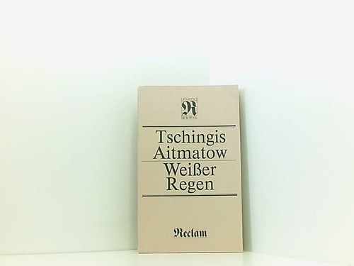 Weißer regen novellen und - weißer,