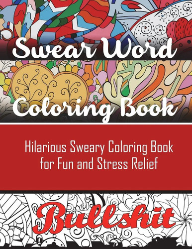 Swear word coloring - word, book