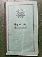 (RB)5099-010624, Altes Sparbuch Städtische Sparkasse Brand-Erbisdorf 1940