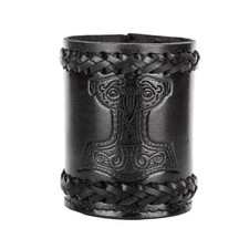 Würfelbecher aus Leder mit