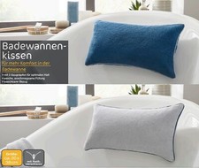 Badewannenkissen Nackenkissen Badekissen Kissen Wannenkissen Kopfkissen 20x38 cm