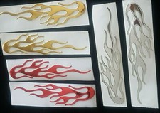  2 x Flamme AUFKLEBER Sticker