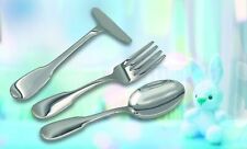 Wilkens BAMBINO 3tlg. Babybesteck Kleinkinderbesteck 925 Sterlingsilber Besteck