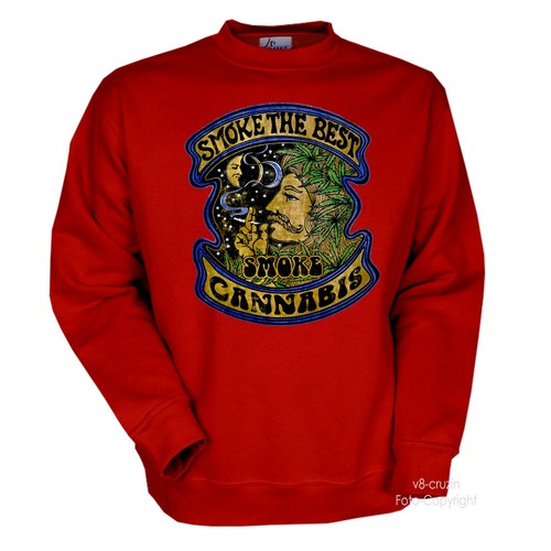 Cannabis sweatshirt kiffer - cannabis,