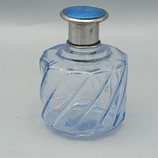 Vintage Parfumflakon Blau