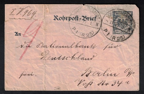 Deutsches reich 1891 brief - deutsches,