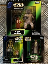 Star Wars Hasbro Kabe & Muftak, Oola & Salacious Crumb,  Mace Windu Mail-In