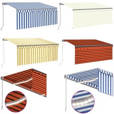 Markise Einziehbar mit Rollo &