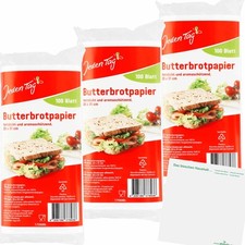 Jeden Tag Butterbrot Papier Zuschnitte 3er Pack 3x100Stk usy Block