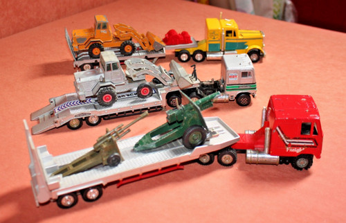 Konvolut sattelschlepper - konvolut,