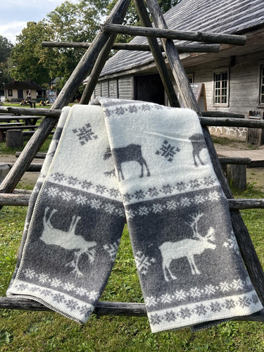 Klippan wolldecke rentier - klippan,