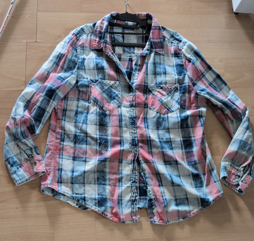 Denim hemdbluse - &,