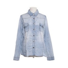 Crazy World, Jeanshemd, Größe: 44, Blau, Baumwolle, Einfarbig, Damen #fsW