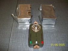 3x NEUE Bundeswehr Handlampe Handleuchte Taschenlampe Filter Rot Grün Tarn OVP