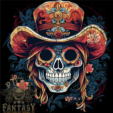  T-Shirt Pirate Sugar Skull