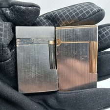 2x S.T Dupont Feuerzeug Silber