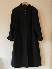 ADAGIO Wintermantel Schwarz Gr.23 Eleganter Damen Wolle -Kaschmir Hochwertig