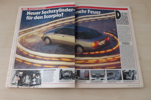 Auto bild 1987 ford - bild, scorpio