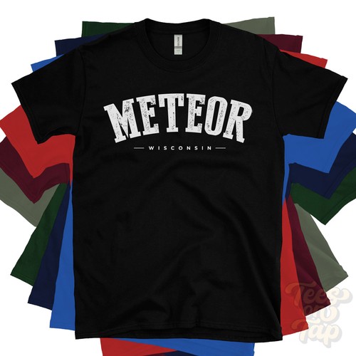Meteor wisconsin shirt - meteor,